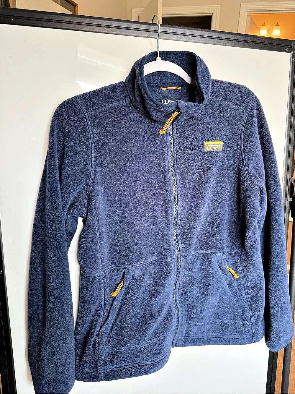 L.L.Bean Women's Small Mountain Classic Fleece Jacket Blue Size Small